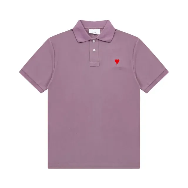Comme des Garçons Polo Shirt Red Heart