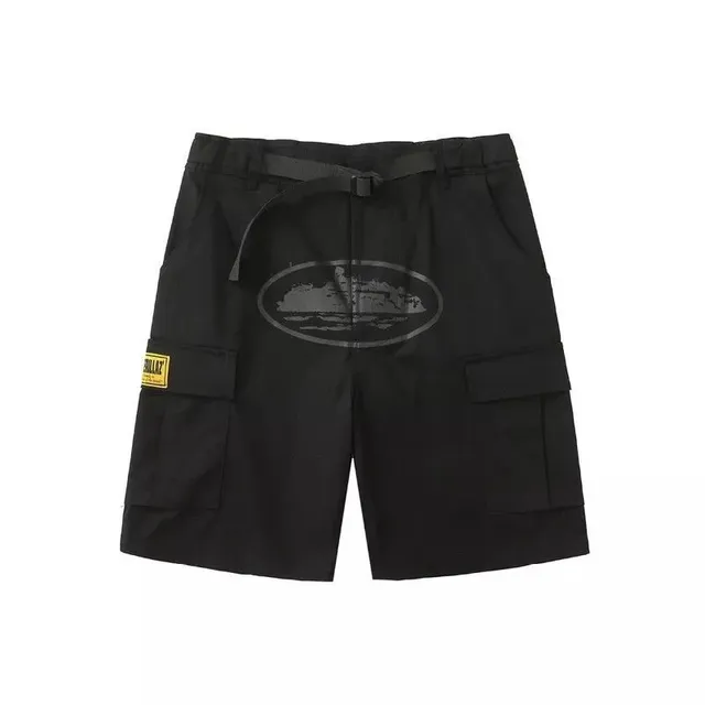 Carhartt WIP Cargo Shorts Black with Logo Patch