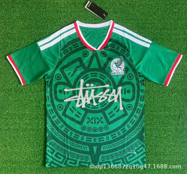 Stüssy Mexico National Team Jersey Aztec Print