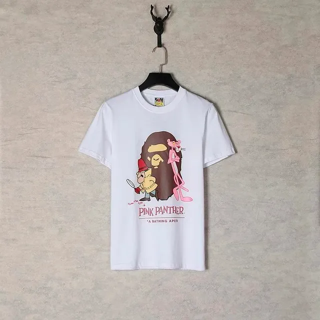 BAPE Graphic T-Shirt Pink Panther x A Bathing Ape