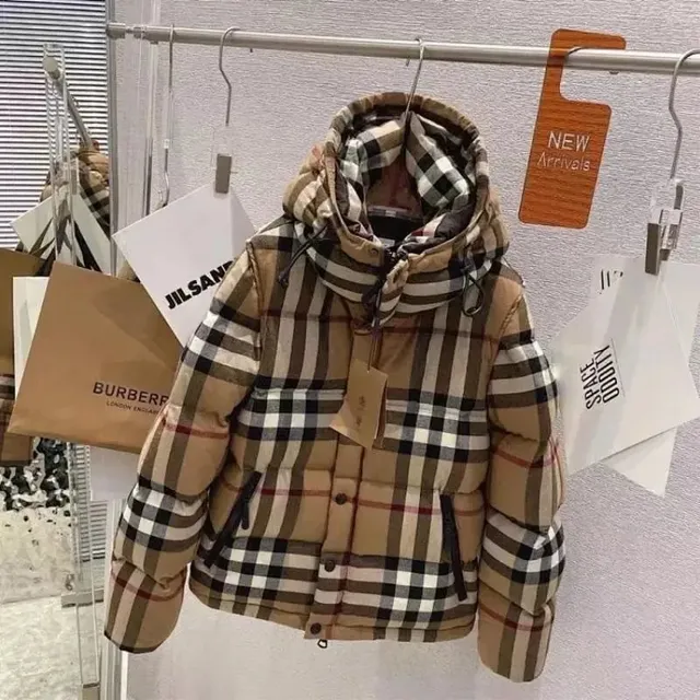 Burberry Check Puffer Jacket Classic Nova Check