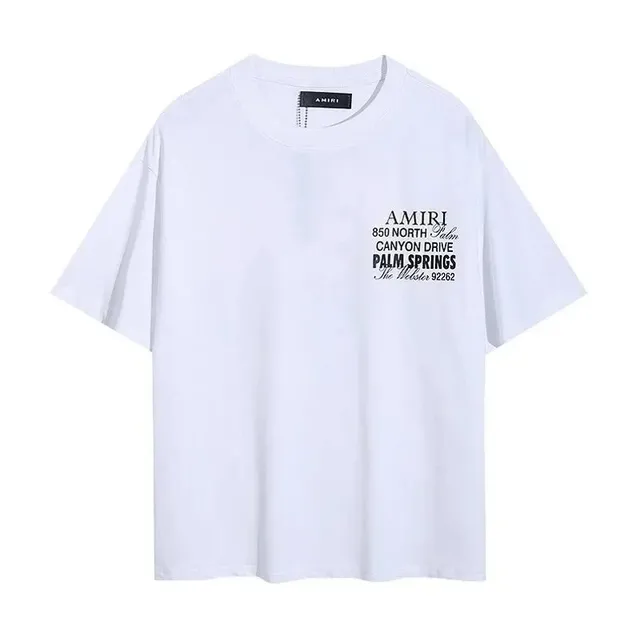 Amiri Graphic Tee Palm Springs Print