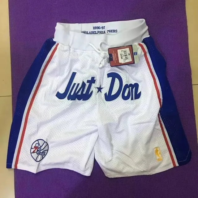 NBA Philadelphia 76ers Shorts 1996-97 Just Don