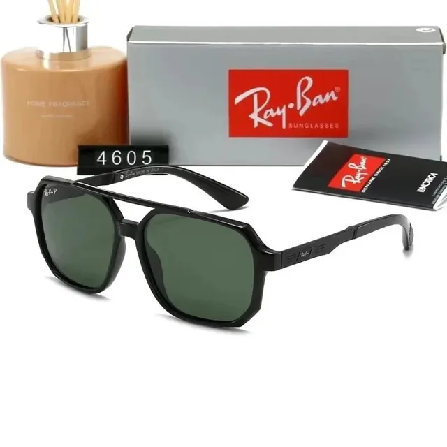 Ray-Ban RB4605 Black Frame Green Lens