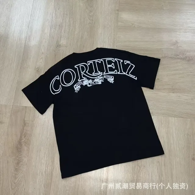 Graphic Tee Corteiz Logo Back Print