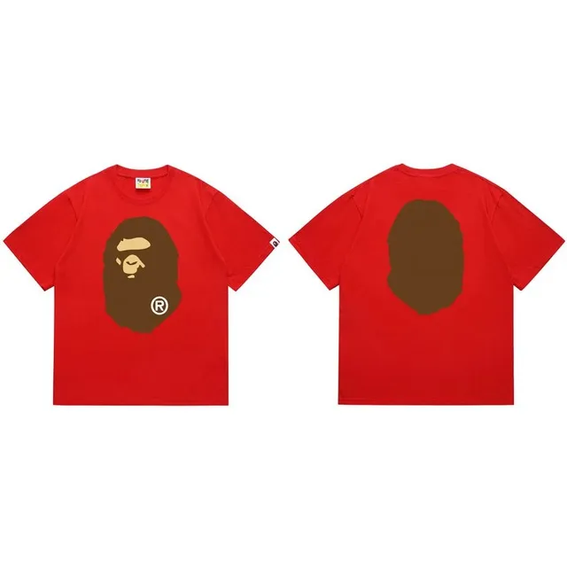 BAPE Shark Tee Ape Head Print