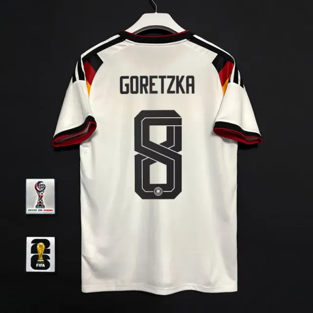 Germany home jersey #8 with armband