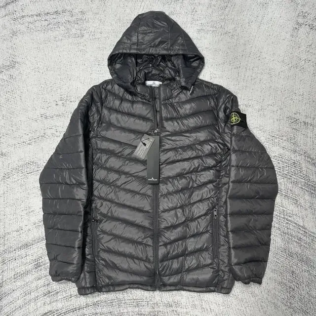 Stone Island Hooded Lightweight Jacket Quilted