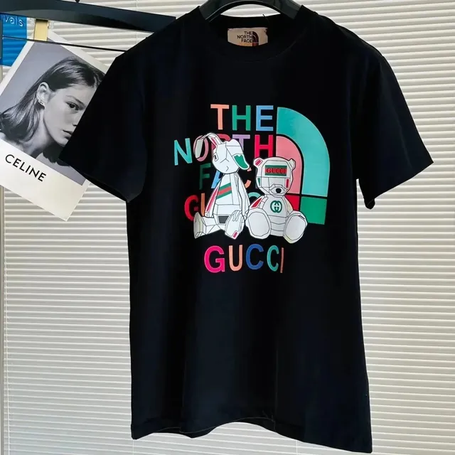 Graphic T-Shirt The North Face x Gucci Bear Print