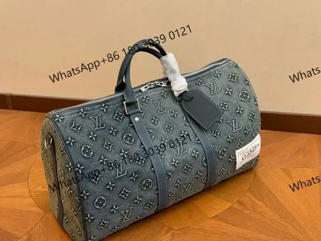 Louis Vuitton Keepall Monogram Denim