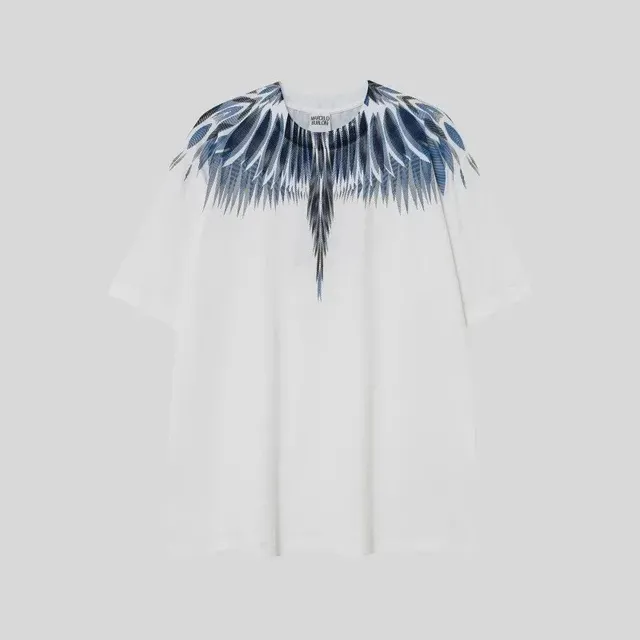 Marcelo Burlon Wings T-Shirt Feather Print