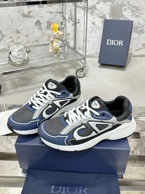 Dior B22 Navy Grey White