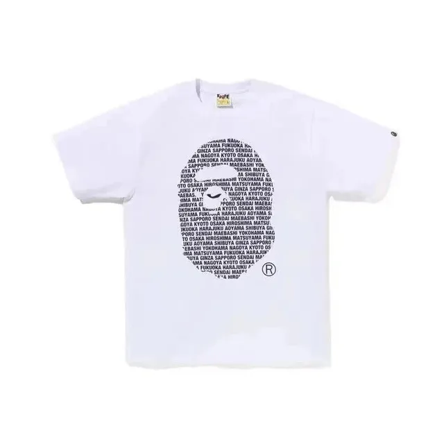 BAPE Shark Tee City Print