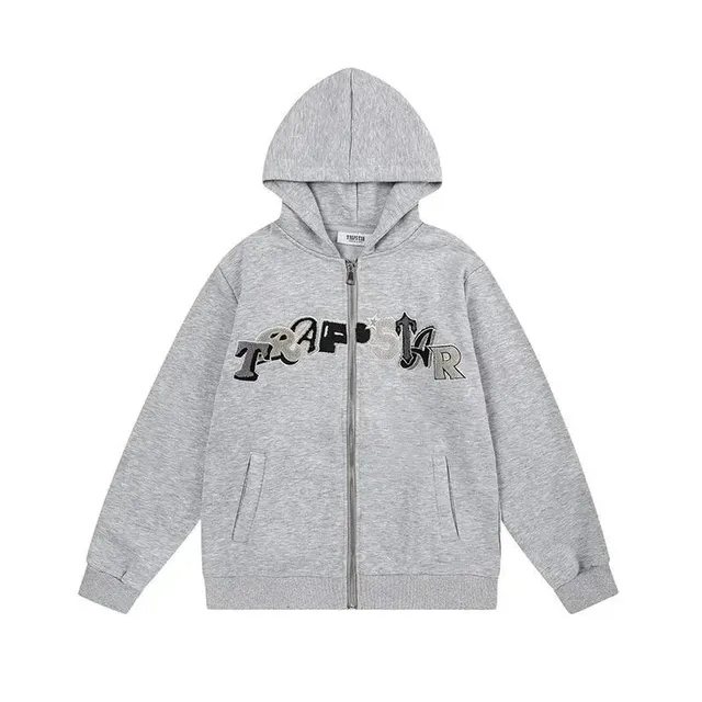 Trapstar Zip-Up Hoodie Embroidered Logo