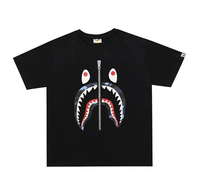 BAPE Shark Tee Camouflage Shark Zip