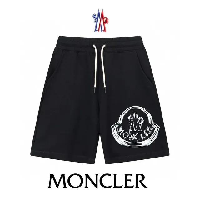 Moncler Logo Shorts Embroidered Logo