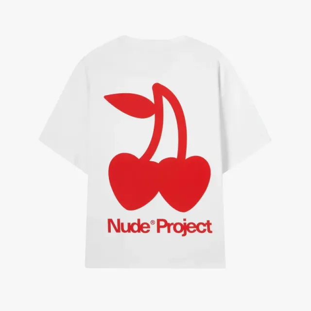 Nude Project Cherry Graphic Tee Cherry Logo