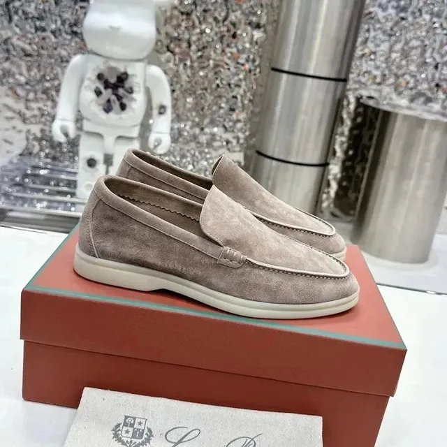 Loro Piana Loafer Suede Slip-On