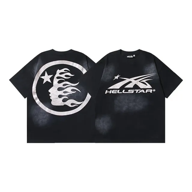 Hellstar Graphic Tee Flame Logo