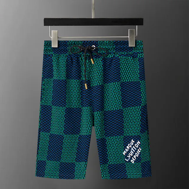 Louis Vuitton Checkered Shorts Monogram Grid