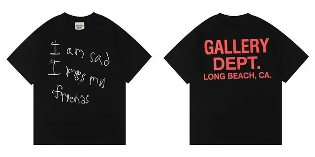 Gallery Dept. T-Shirt I Am Sad I Miss My Friends