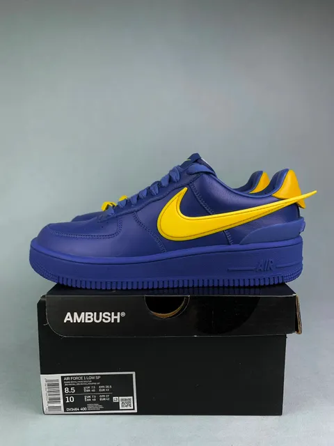 Nike × Ambush Air Force 1 Low SP Game Royal/Vivid Sulphur