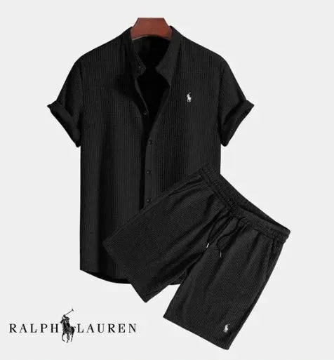 Polo Ralph Lauren Short-Sleeve Shirt and Shorts Set