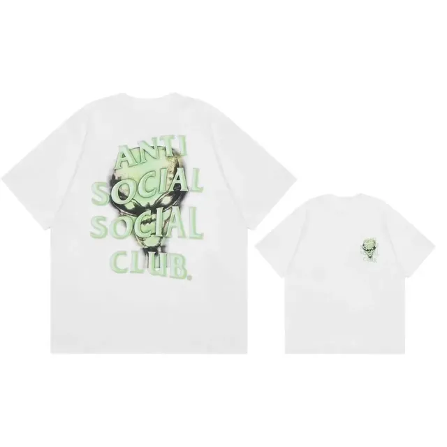 Anti Social Social Club Graphic Tee Alien Logo