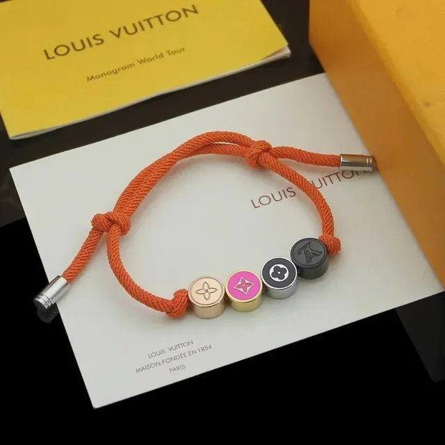 Louis Vuitton Monogram World Tour Bracelet Multi-Color Bead