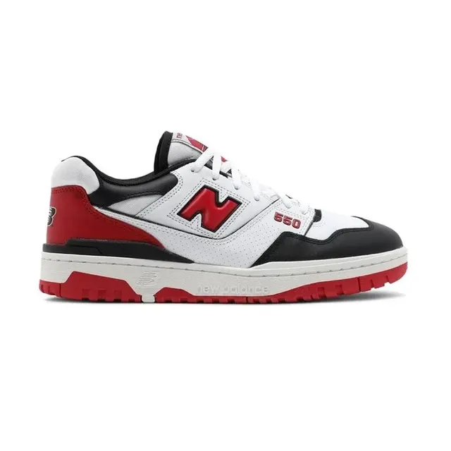 New Balance 550 White/Red/Black