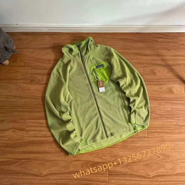 Patagonia Fleece Jacket Herringbone Pattern
