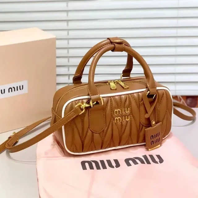 Miu Miu Cassette Quilted Leather