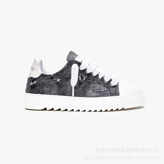 Balenciaga Speed Trainer Denim Distressed