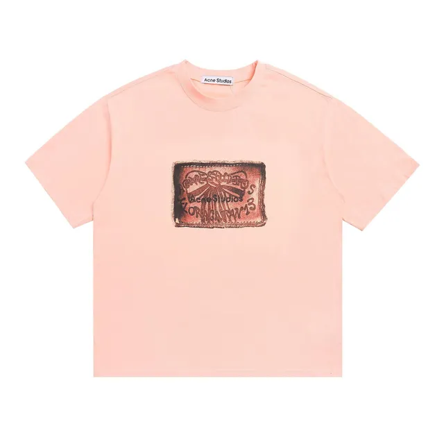 Acne Studios Graphic T-Shirt Leather Patch