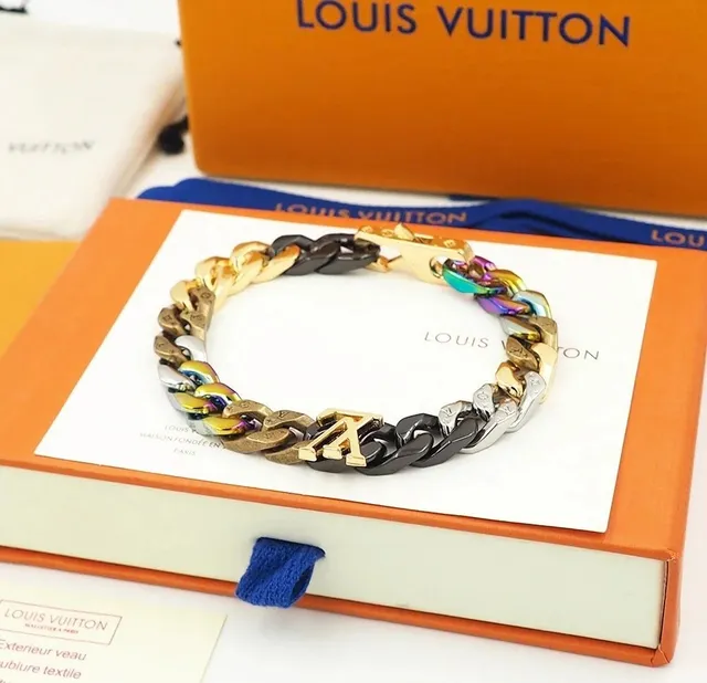 Louis Vuitton Chain Bracelet Multicolor