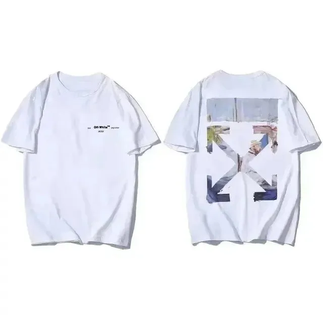 Off-White Arrow Graphic T-Shirt Painted Arrow