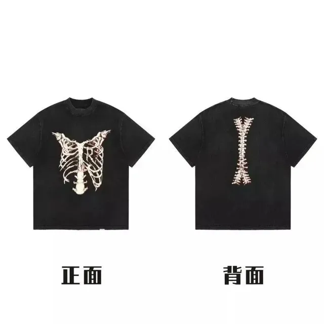 Rick Owens Skeleton Graphic Tee