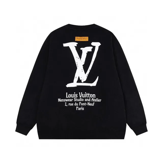 Louis Vuitton Crewneck Sweatshirt LV Logo Print