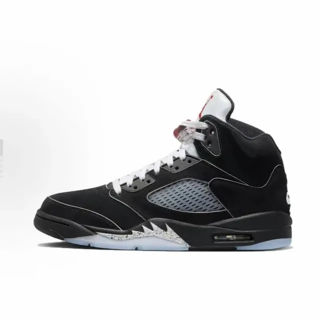 aj5-黑银油边