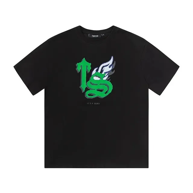 Graphic Tee Green Winged Logo