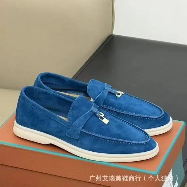 Hermès Oran Sandal Suede Loafer