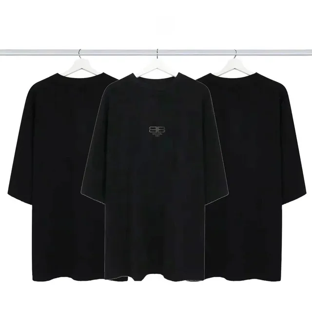 Balenciaga Oversized T-Shirt Logo Embroidered