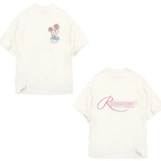 Graphic T-Shirt Palm Tree Print