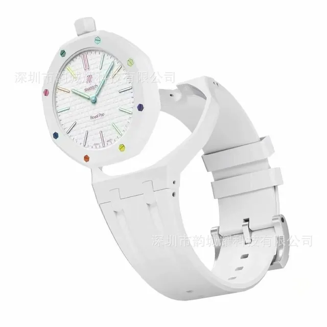Swatch × Audemars Piguet Royal Pop Rainbow Index