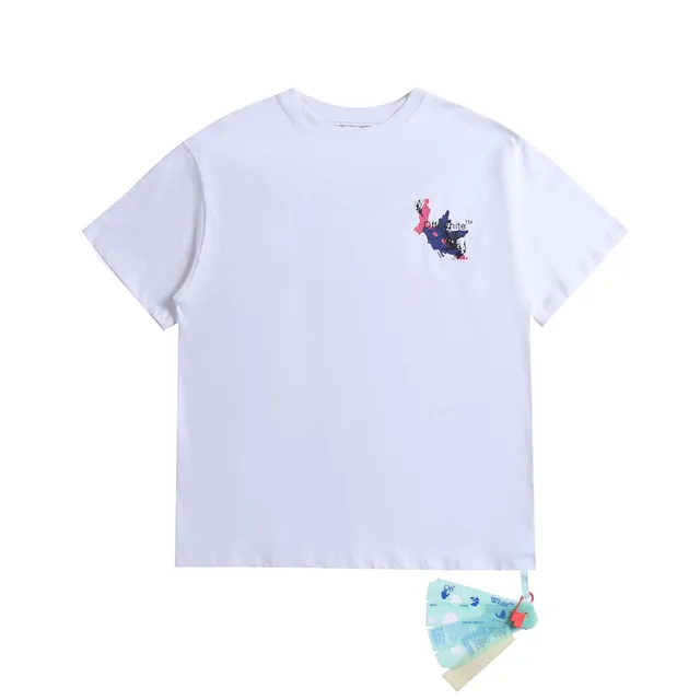 Off-White Graphic T-Shirt Map Print