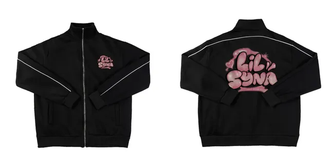 Track Jacket Pink Logo