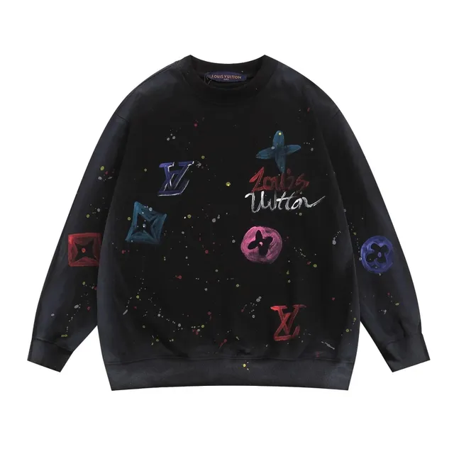 Louis Vuitton Crewneck Sweatshirt Painted Monogram