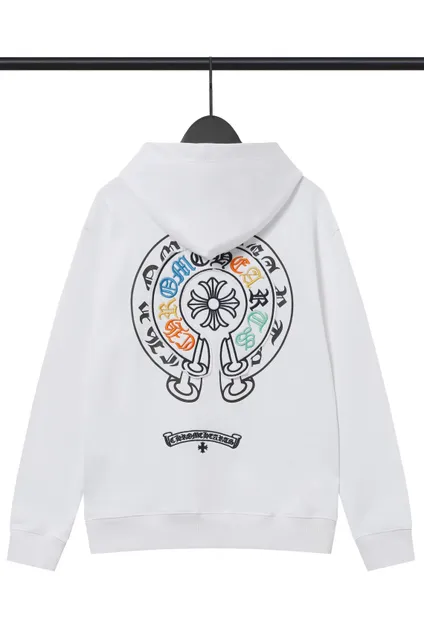 Chrome Hearts Hoodie Multi-Color Cross Logo