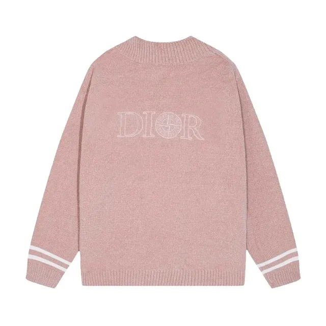Dior Knit Sweater Embroidered Logo