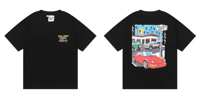 Gallery Dept. Graphic Tee Porsche Garage Print